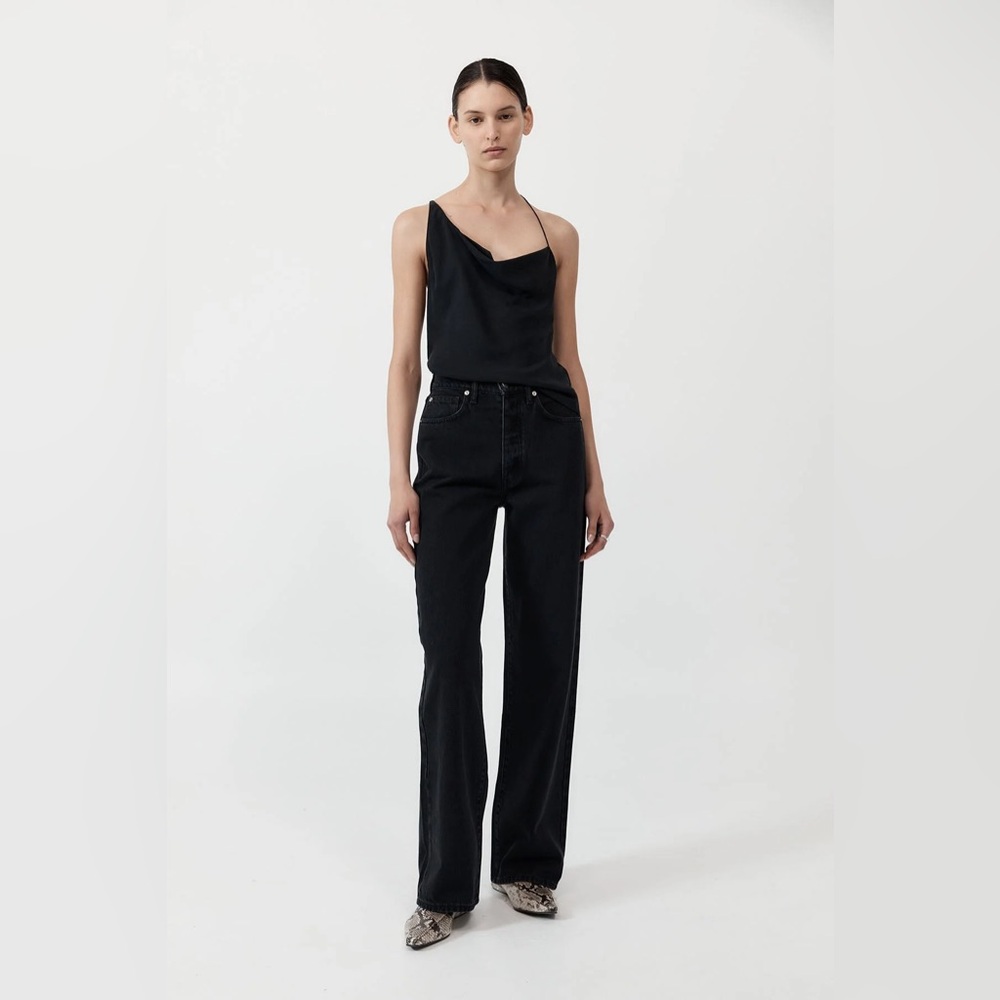 ST. AGNI - mid rise wide leg jeans - new with tags